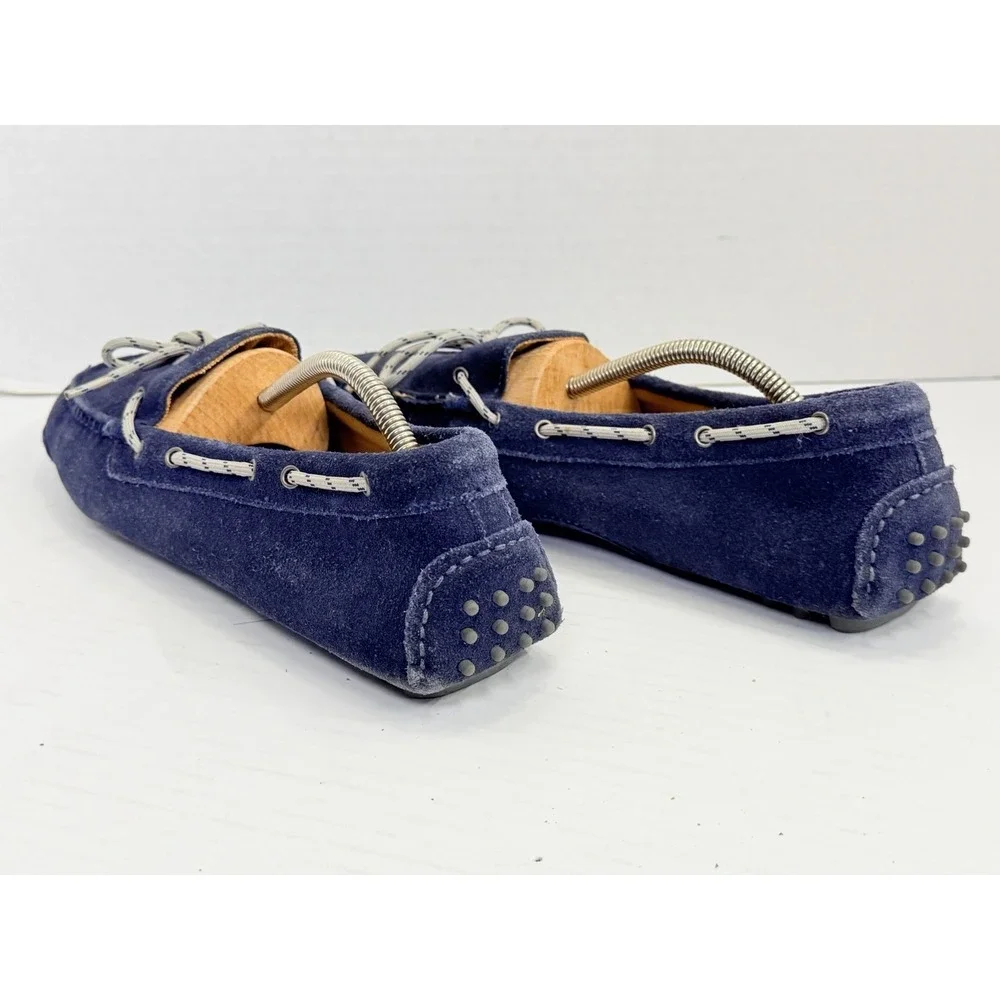 Cole Haan Gunnison II Blue Suede Driving Loafers Men's‎ 11D C12807 Moc Toe